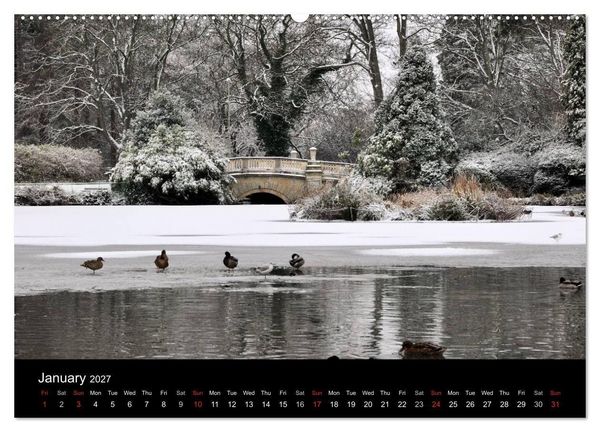 Produktbild: Cheltenham A Cotswold Town (High Quality Premium Wall Calendar 2027 DIN A2 landscape),CALVENDO 12 Month Wall Calendar