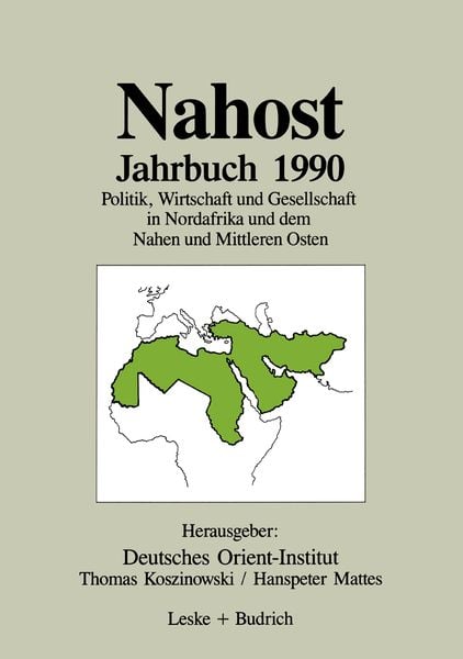 Produktbild: Nahost Jahrbuch 1990