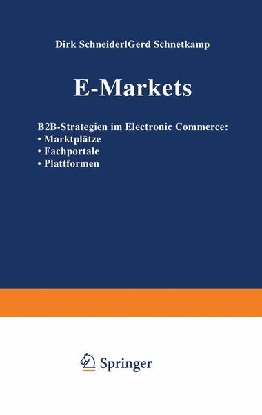 Produktbild: E-Markets