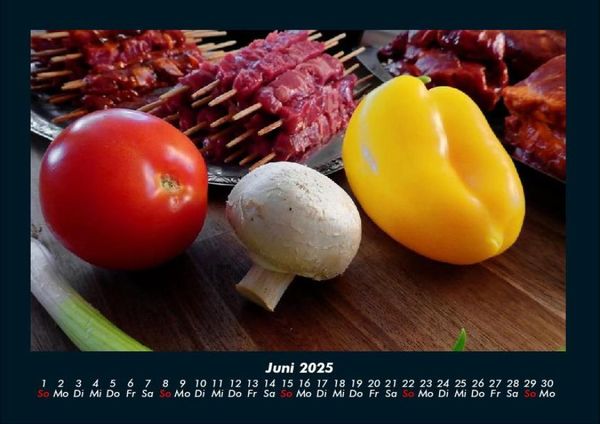 Produktbild: Gem&uuml;sekalender 2025 Fotokalender DIN A4