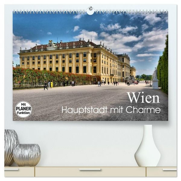 Produktbild: Wien - Haupstadt mit Charme (hochwertiger Premium Wandkalender 2026 DIN A2 quer), Kunstdruck in Hochglanz