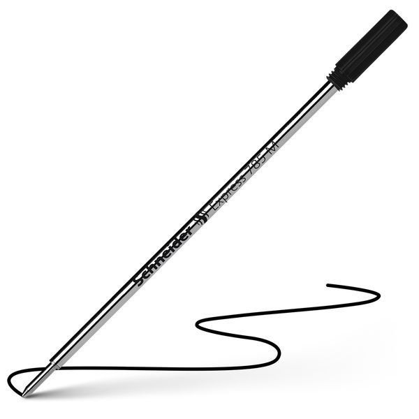 Produktbild: Kugelschreiber Minen Express 785 M schwarz, Cross-Format, 5er Etui