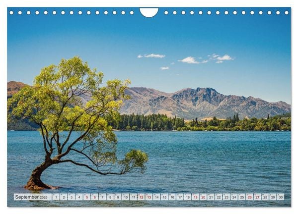 Produktbild: Neuseeland - Am Ende der Welt (Wandkalender 2026 DIN A4 quer), CALVENDO Monatskalender