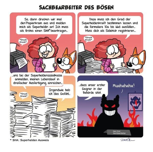 Die Abenteuer von Autistic Hero-Girl