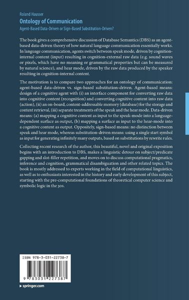 Produktbild: Ontology of Communication