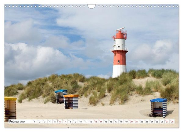 Produktbild: Borkum - Momente einer Reise (Wandkalender 2027 DIN A3 quer), CALVENDO Monatskalender