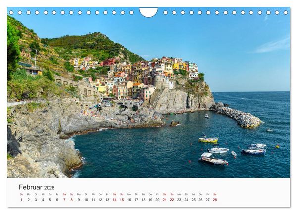 Produktbild: Einzigartige Momente in Italien. (Wandkalender 2026 DIN A4 quer), CALVENDO Monatskalender