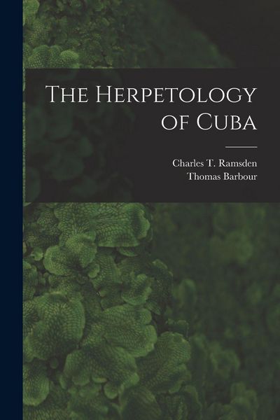 Produktbild: The Herpetology of Cuba
