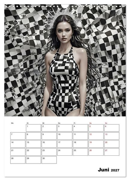 Produktbild: Schachspiel der Mode (Wandkalender 2027 DIN A3 hoch), CALVENDO Monatskalender