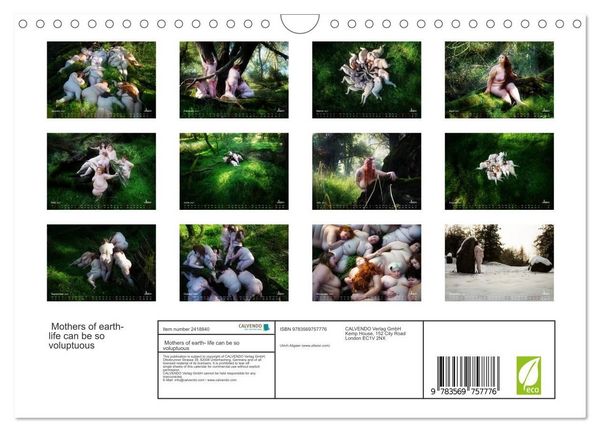 Produktbild: Mothers of earth- life can be so voluptuous (Wall Calendar 2027 DIN A4 landscape), CALVENDO 12 Month Wall Calendar