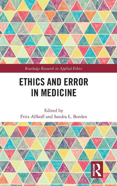 Produktbild: Ethics and Error in Medicine