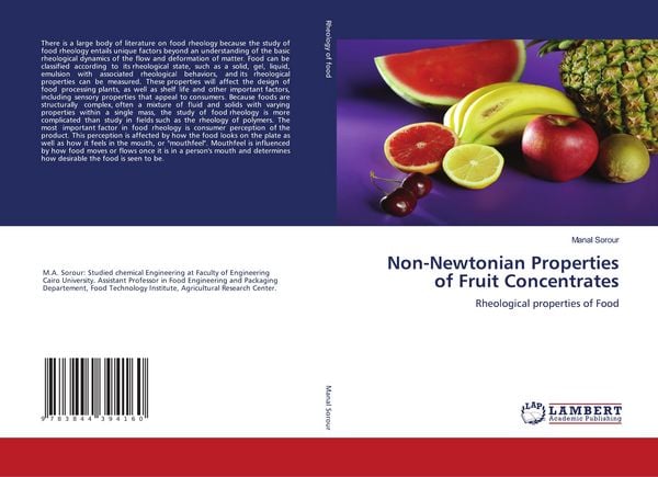 Produktbild: Non-Newtonian Properties of Fruit Concentrates