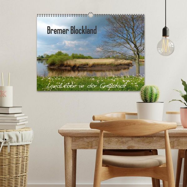 Produktbild: Bremer Blockland - Landleben in der Gro&szlig;stadt (Wandkalender 2026 DIN A3 quer), CALVENDO Monatskalender
