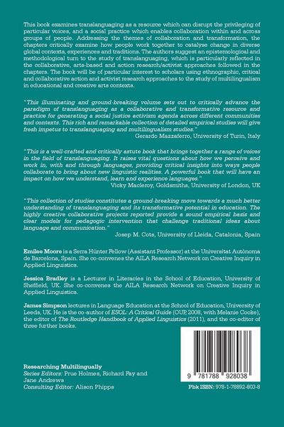 Produktbild: Translanguaging as Transformation