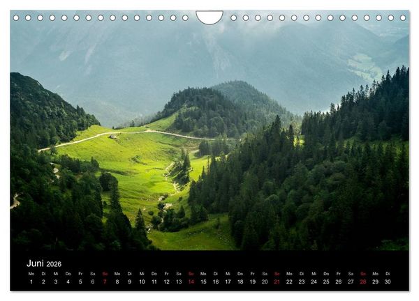 Produktbild: Unser Bayern (Wandkalender 2026 DIN A4 quer), CALVENDO Monatskalender