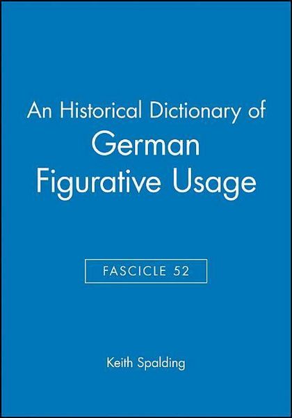 Produktbild: Historical Dict Of German Figu