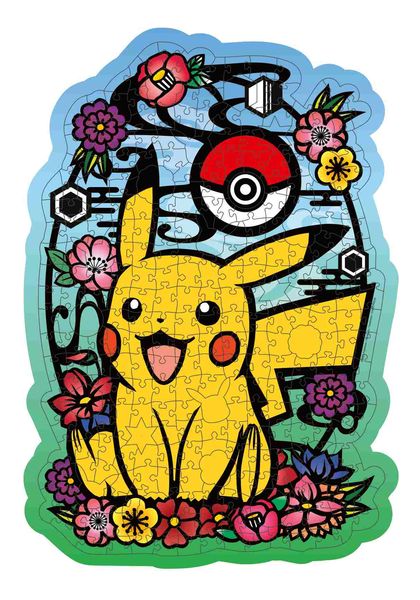 Produktbild: Wooden Puzzle 300 Teile - Pok&eacute;mon Pikachu