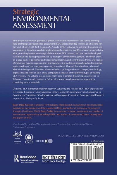Produktbild: Strategic Environmental Assessment