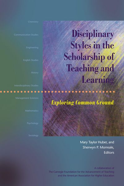 Produktbild: Disciplinary Styles in the Scholarship of Teaching and Learning