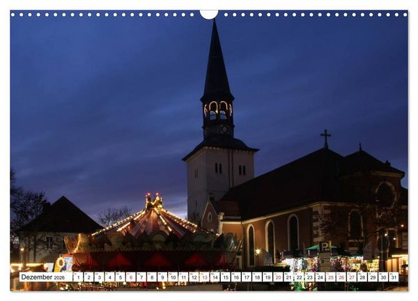 Produktbild: BURGDORFER ANSICHTEN (Wandkalender 2026 DIN A3 quer), CALVENDO Monatskalender