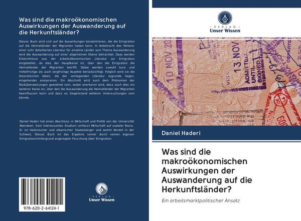 Was sind die makroökonomischen Auswirkungen der Auswanderung auf die Herkunftsländer?, Taschenbuch von Daniel Haderi, Sciencia Scripts, 9786202641241