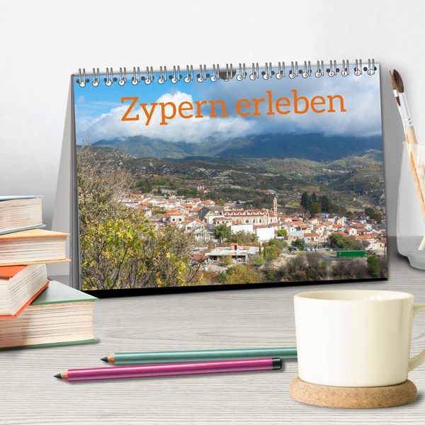 Produktbild: Zypern erleben (Tischkalender 2026 DIN A5 quer), CALVENDO Monatskalender