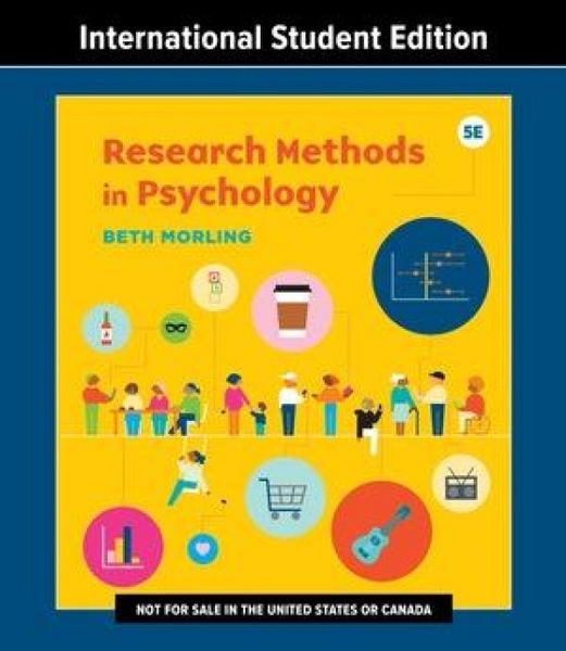 Produktbild: Research Methods in Psychology