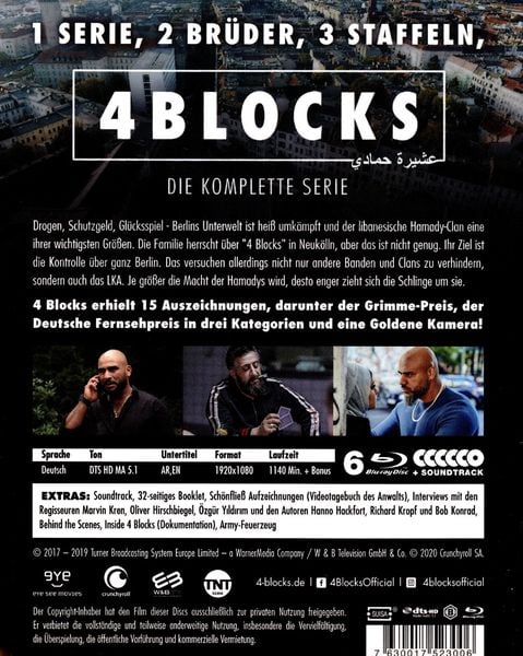 4 Blocks Limited Collector's Edition - Die komplette Serie