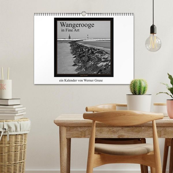 Produktbild: Wangerooge in Fine Art (Wandkalender 2026 DIN A3 quer), CALVENDO Monatskalender