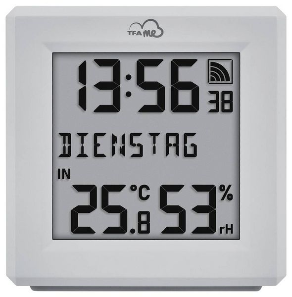 Produktbild: TFA Dostmann TFA.me Starter Set mit WLAN Gateway und Poolsender Schwimmbecken-Thermometer Wei&szlig; 35.8110.02