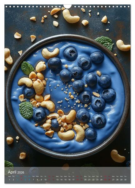 Produktbild: Smoothie Bowl Bliss (Wall Calendar 2026 DIN A3 portrait), CALVENDO 12 Month Wall Calendar