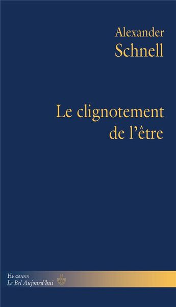 Produktbild: Le clignotement de l'&ecirc;tre