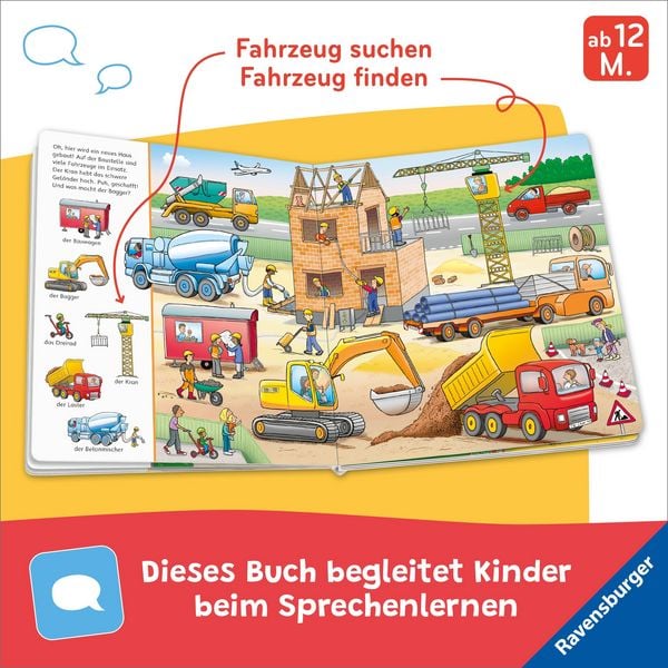 Produktbild: Mein erstes Sachen suchen Wimmelbuch: Fahrzeuge