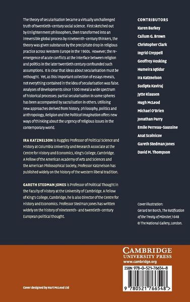 Produktbild: Religion and the Political Imagination
