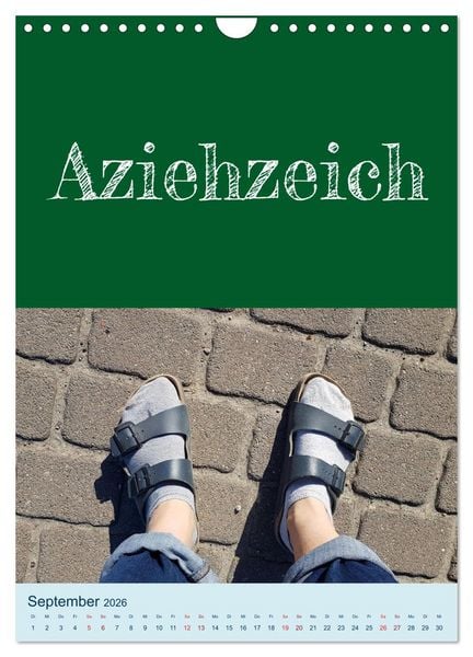 Produktbild: Erzgebirgischer Mundartkalender (Wandkalender 2026 DIN A4 hoch), CALVENDO Monatskalender