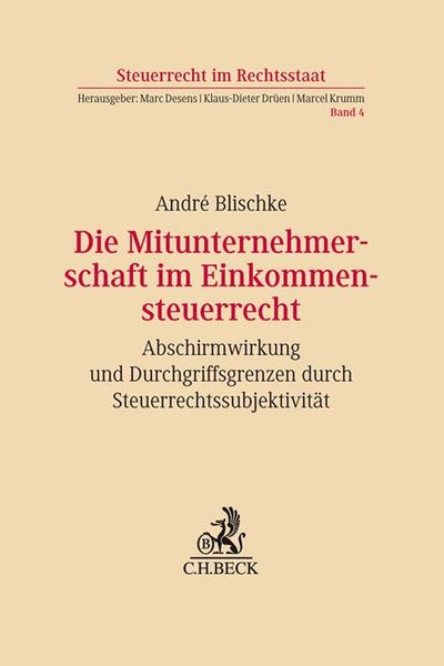 Produktbild: Die Mitunternehmerschaft im Einkommensteuerrecht