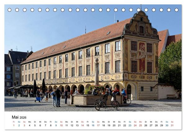 Produktbild: Memmingen - Ansichtssache (Tischkalender 2026 DIN A5 quer), CALVENDO Monatskalender