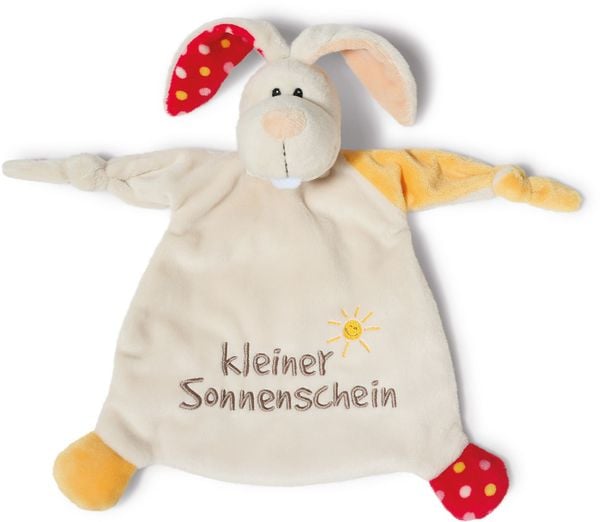 Produktbild: NICI Schmusetuch Hase kleiner Sonnenschein 25x25cm