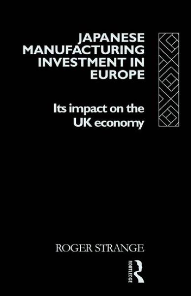 Produktbild: Japanese Manufacturing Investment in Europe