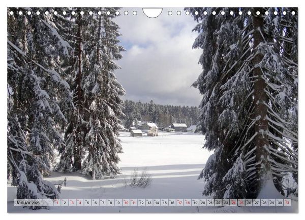 Produktbild: Wunderbares Th&uuml;ringen - Landschaften (Wandkalender 2026 DIN A4 quer), CALVENDO Monatskalender