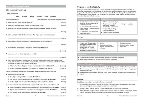 Produktbild: Key Stage 3 Science Lab Book