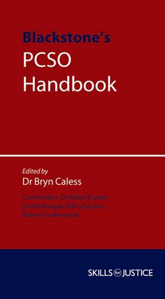 Produktbild: Blackstone's Pcso Handbook