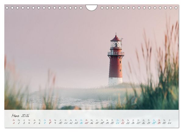 Produktbild: W&auml;chter der K&uuml;ste (Wandkalender 2026 DIN A4 quer), CALVENDO Monatskalender