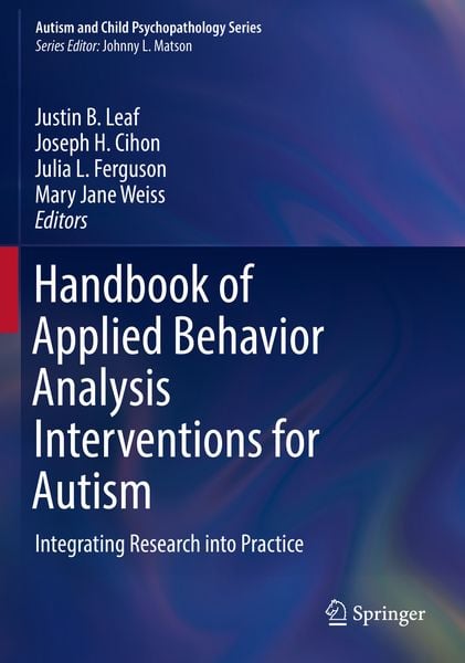 Produktbild: Handbook of Applied Behavior Analysis Interventions for Autism