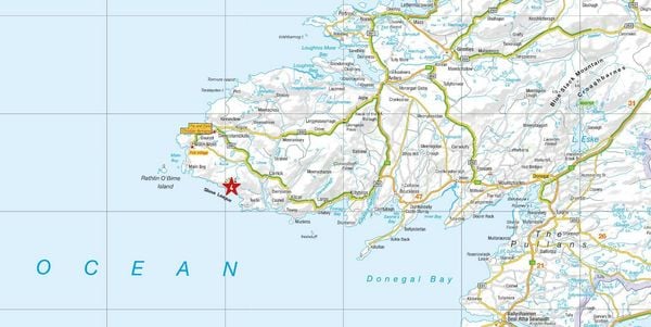 Produktbild: MARCO POLO Reisekarte Irland 1:350.000