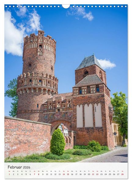 Produktbild: Tangerm&uuml;nde - Historische Altstadt an der Elbe (Wandkalender 2026 DIN A3 hoch), CALVENDO Monatskalender