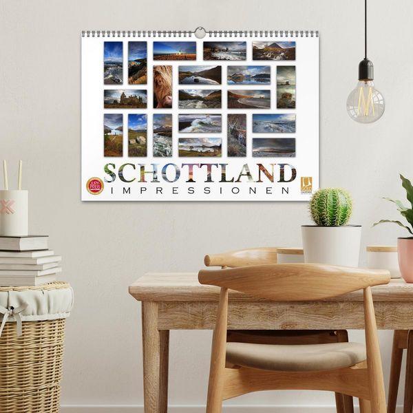 Produktbild: Schottland Impressionen (Wandkalender 2026 DIN A3 quer), CALVENDO Monatskalender