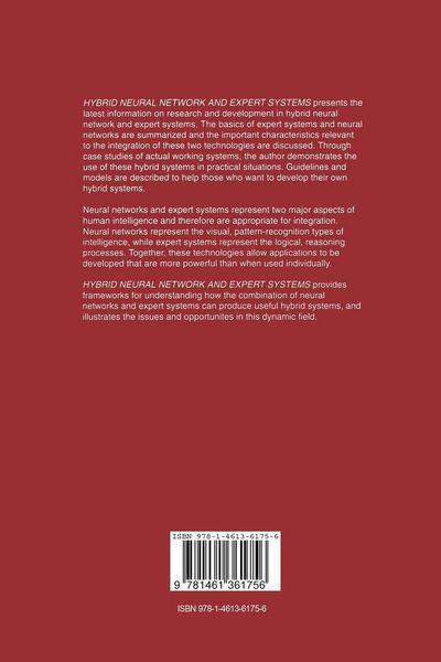 Produktbild: Hybrid Neural Network and Expert Systems