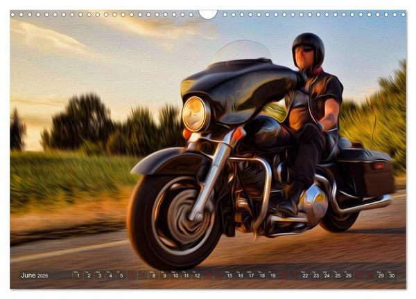 Produktbild: Images of Harley Davidson (Wall Calendar 2026 DIN A3 landscape), CALVENDO 12 Month Wall Calendar