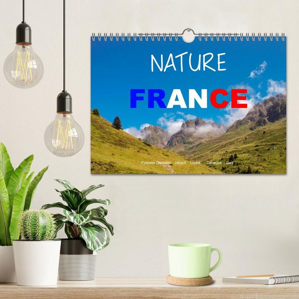Produktbild: Nature sud de la France (Calendrier mural 2026 DIN A4 vertical), CALVENDO calendrier mensuel